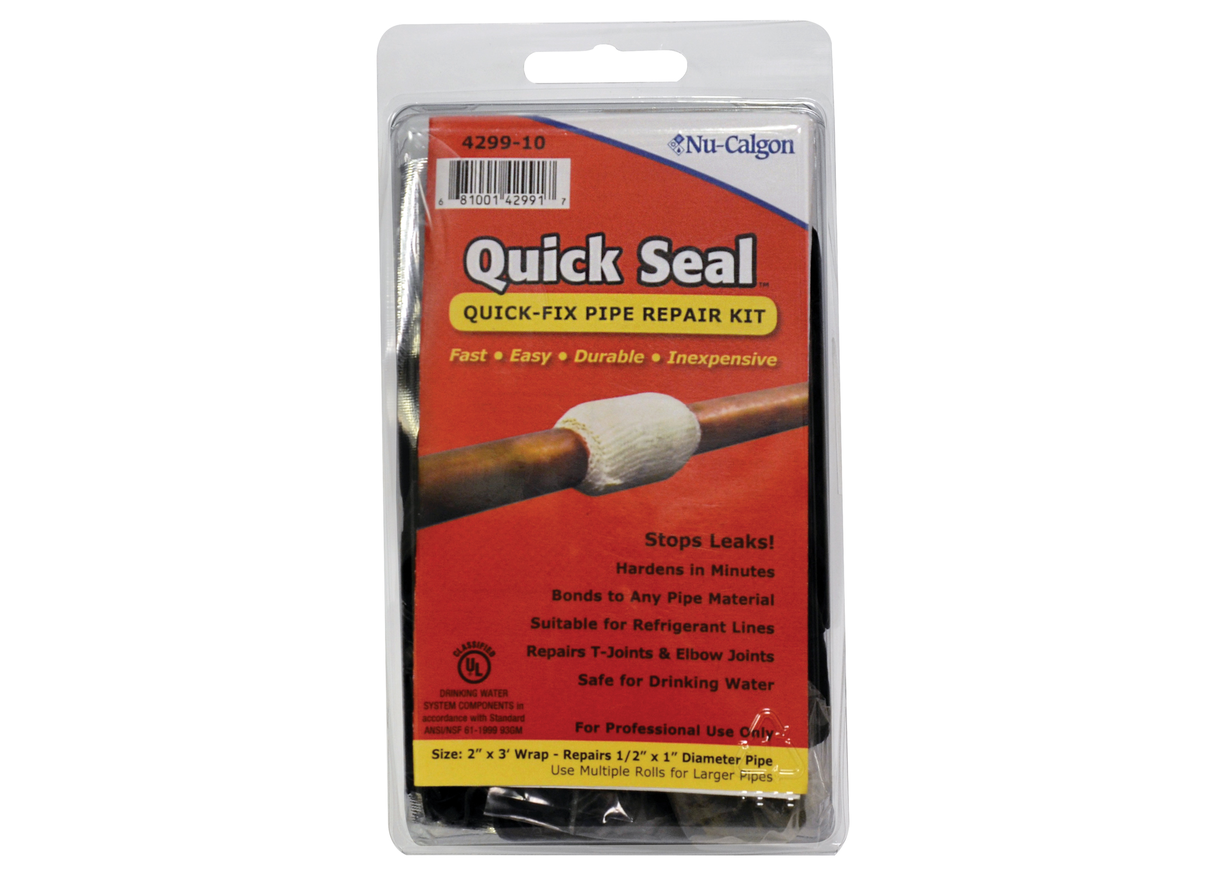 Quick Seal Pipe Repair NuCalgon