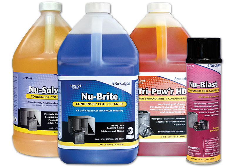 Coil Cleaners & Sprayers NuCalgon