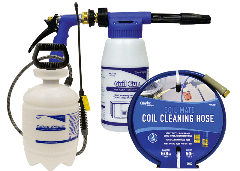 Quality Chemical Nu-Coil Professional Grade Concentrated/Air Conditioner  Alkaline Condenser Coil Cleaner for AC Unit/AC Coil Cleaner 1 Gallon (128  oz)