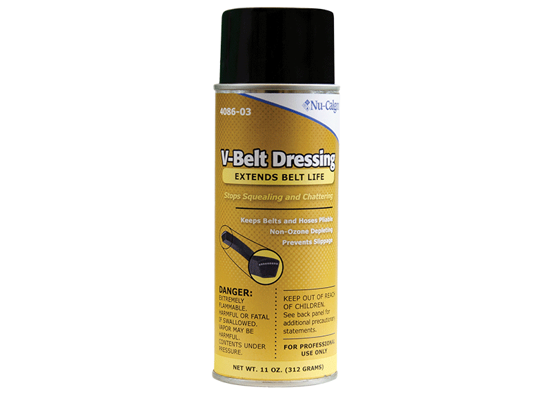 Belt Dressing Spray, transparent belt coating