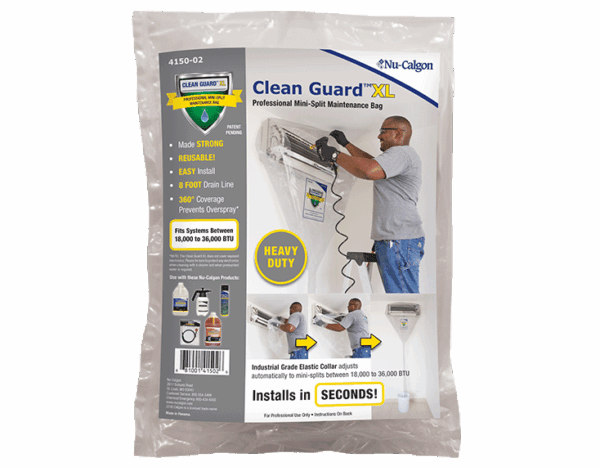 Clean Guard XL Mini-Split Maintenance Bag