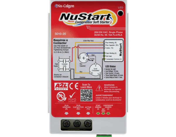 NuStart, 230VAC Single Phase, 8-16 RLA