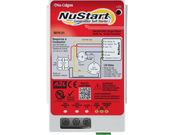 NuStart, 230VAC Single Phase, 16-32 RLA