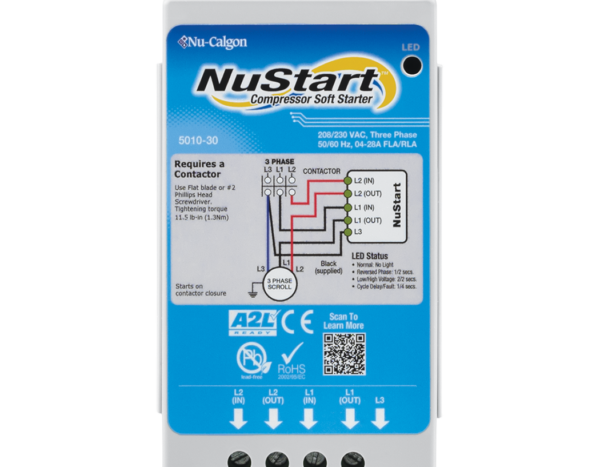 NuStart, 230VAC Three Phase, 4-28 RLA
